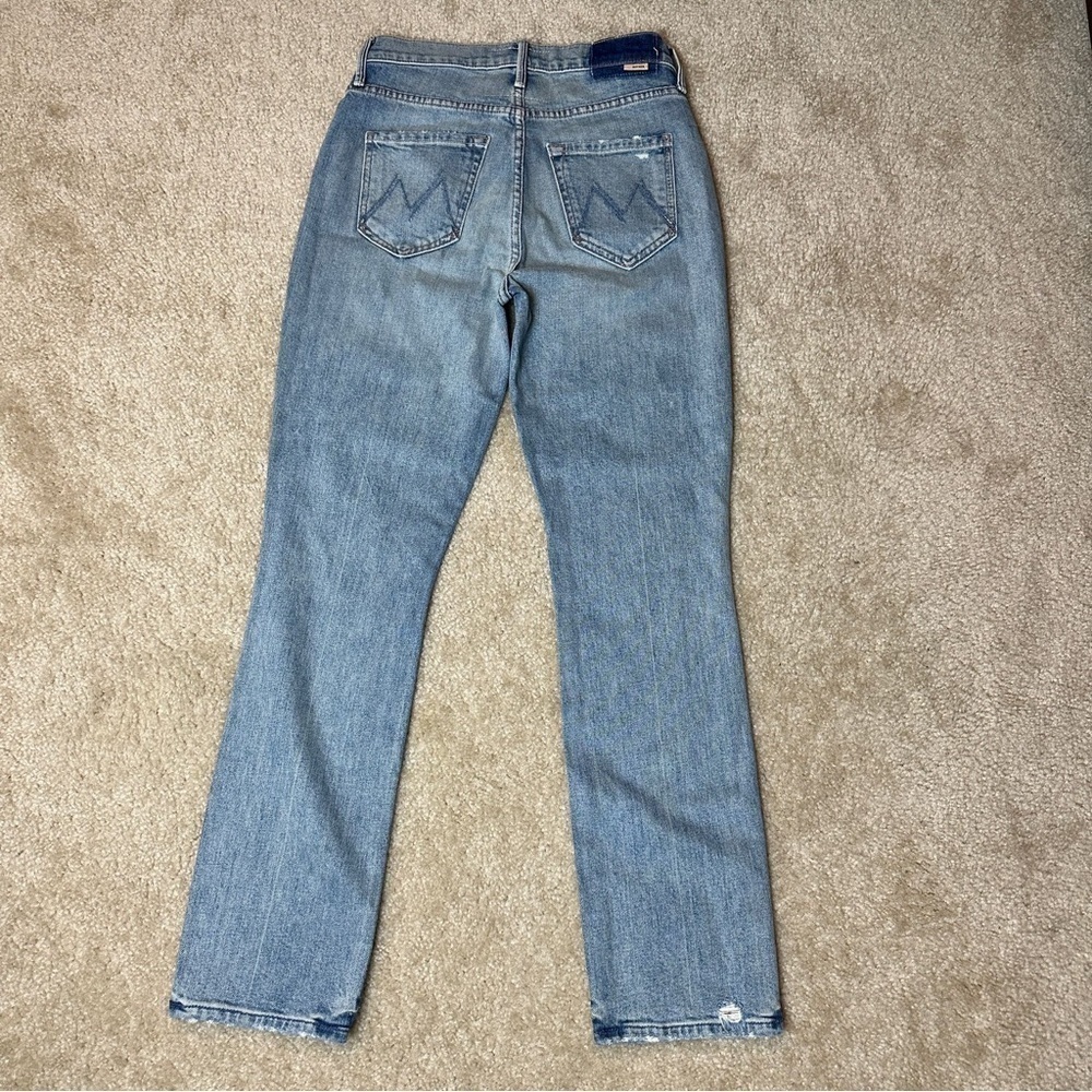 New Mother The Dazzler Yoke Front Ankle in Wild Calling Jeans Size 25 - Picture 4 of 9